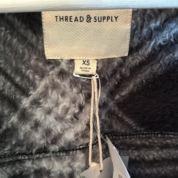 Black Plaid Shirt Jacket - Picture 4 of 4